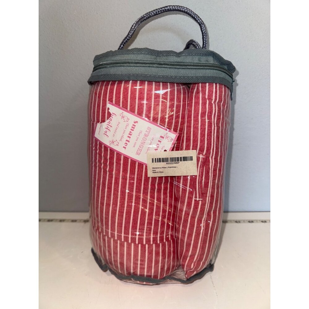 Moyoama Post Mastectomy Pillow Pink/White Striped Comfort Cushion Support NEW - Picture 3 of 11